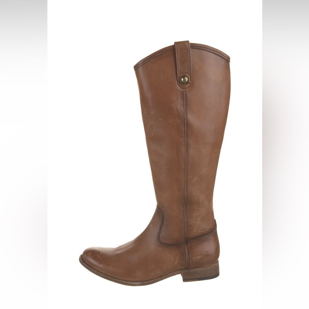 Frye leather riding boot.
